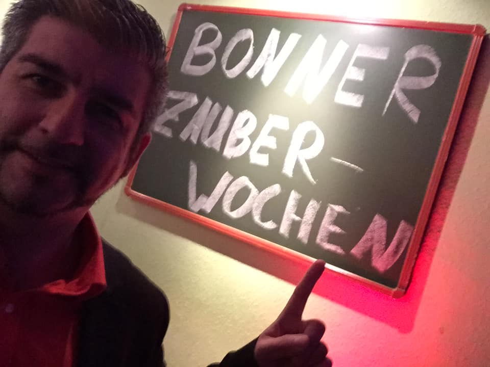 Michele Agusta bei den Bonner Zauberwochen